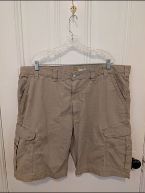 Carhartt Relaxed Fit Khaki Work Shorts